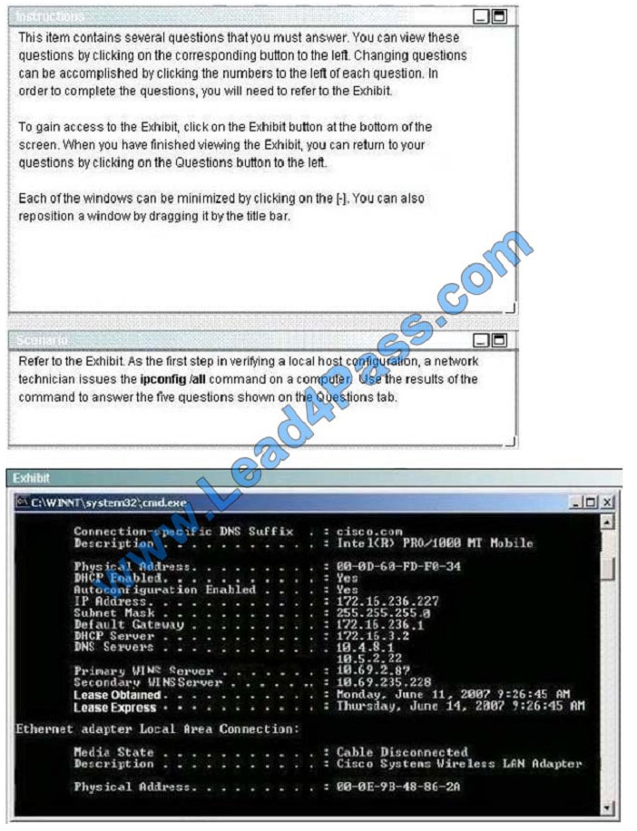 lead4pass 100-105 exam question q5