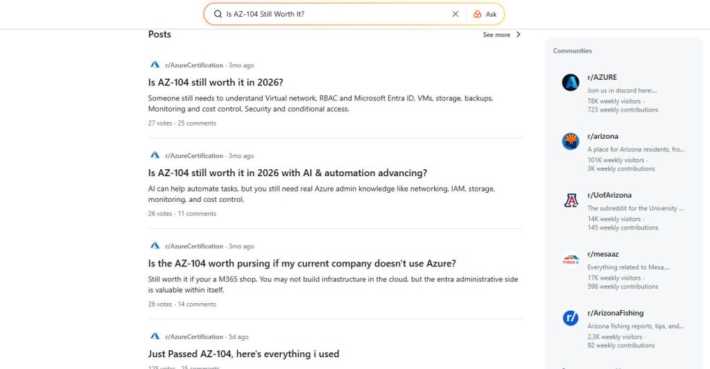 Is AZ-104 Still Worth It