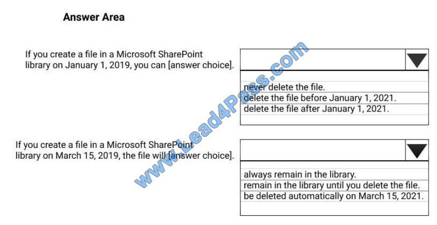 lead4pass ms-500 exam questions q11-1