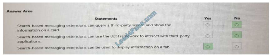 lead4pass ms-600 exam questions q10-1