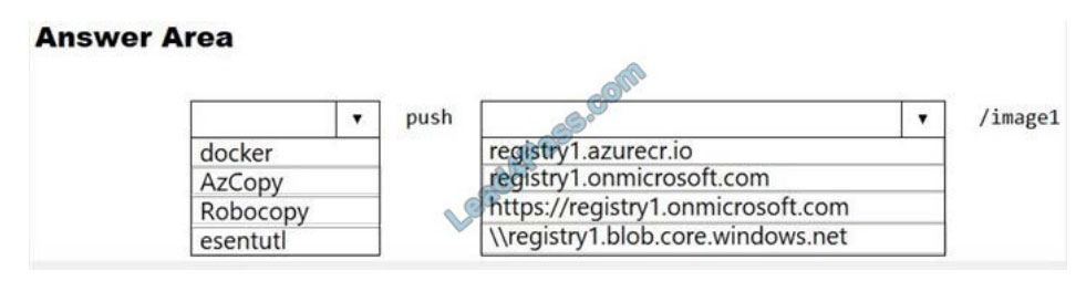 lead4pass az-303 exam questions q10