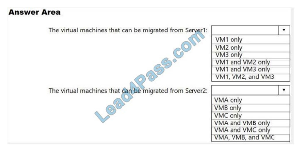 lead4pass az-303 exam questions q13-1