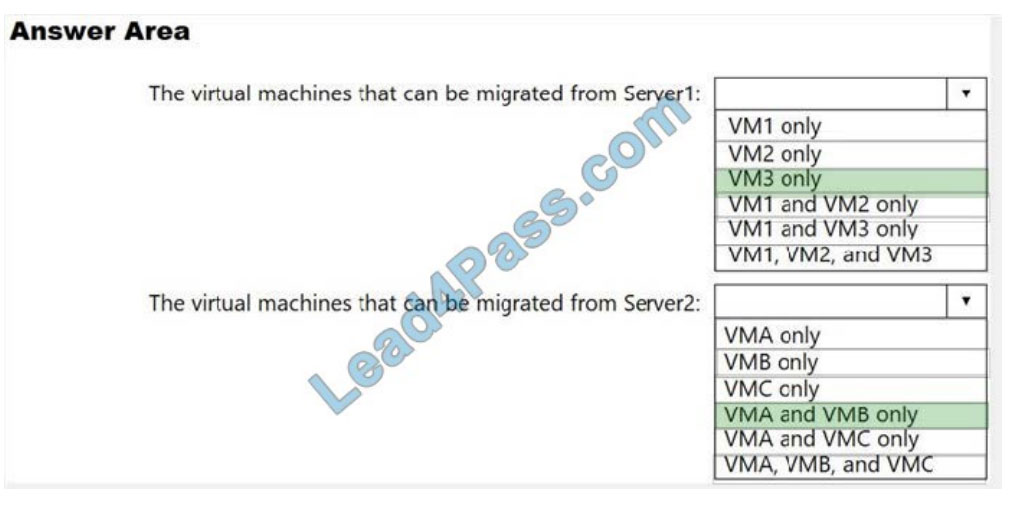 lead4pass az-303 exam questions q13-2