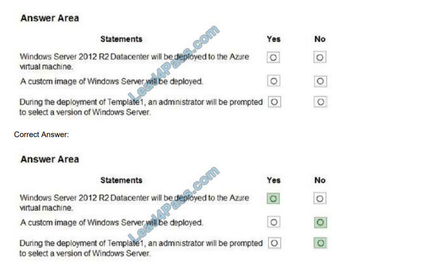 lead4pass az-303 exam questions q1-1