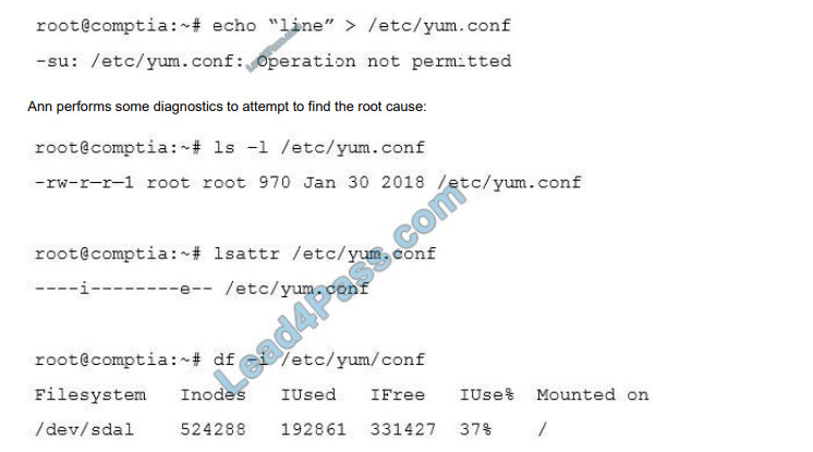 leads4pass xk0-004 practice test q1
