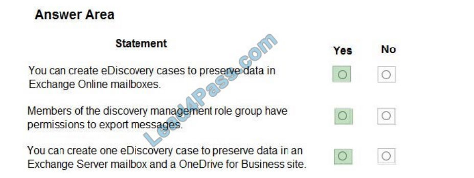 lead4pass ms-900 practice test q11-1