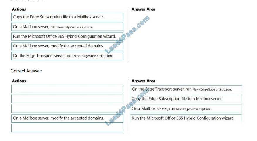 lead4pass ms-203 practice test q12