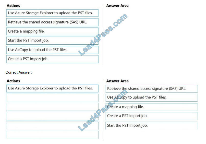 lead4pass ms-203 practice test q13