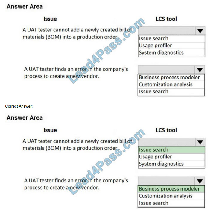 leads4pass mb-300 practice test q13