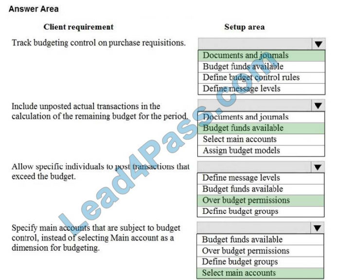 lead4pass mb-310 practice test q2-1