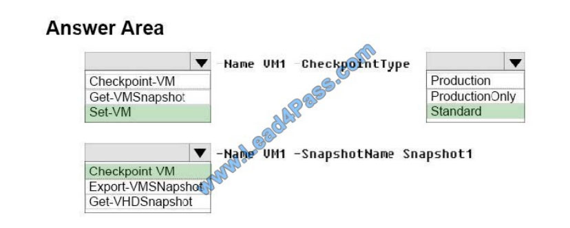 leads4pass 70-743 practice test q13-1