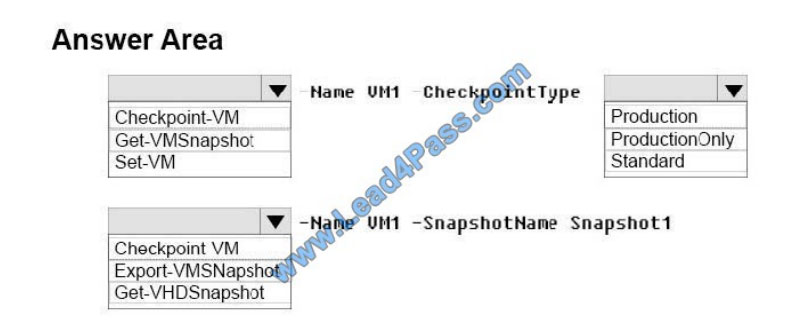 leads4pass 70-743 practice test q13