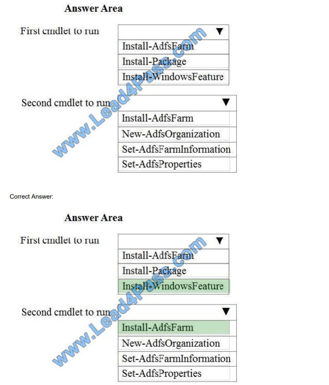 lead4pass 70-742 practice test q3