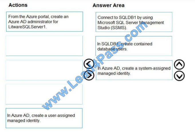 lead4pass az-500 practice test q11-1