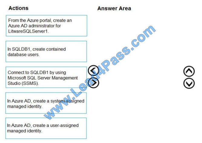 lead4pass az-500 practice test q11