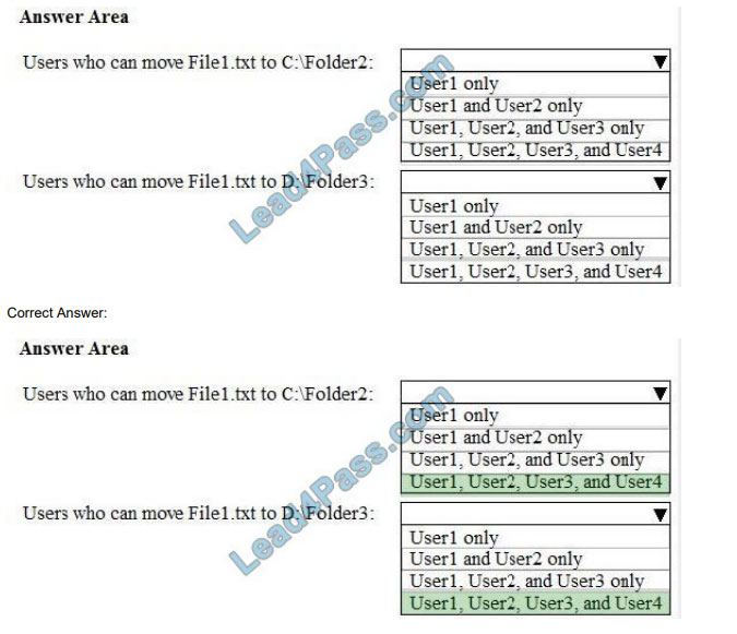 [2021.1] lead4pass md-100 practice test q2-1