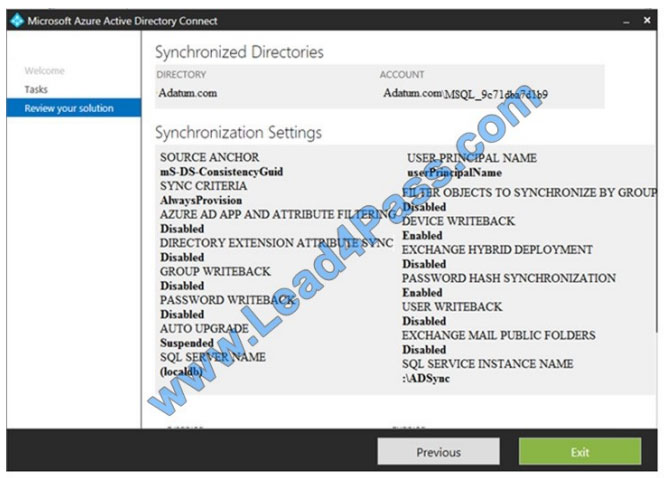 [2021.1] lead4pass ms-500 practice test q2