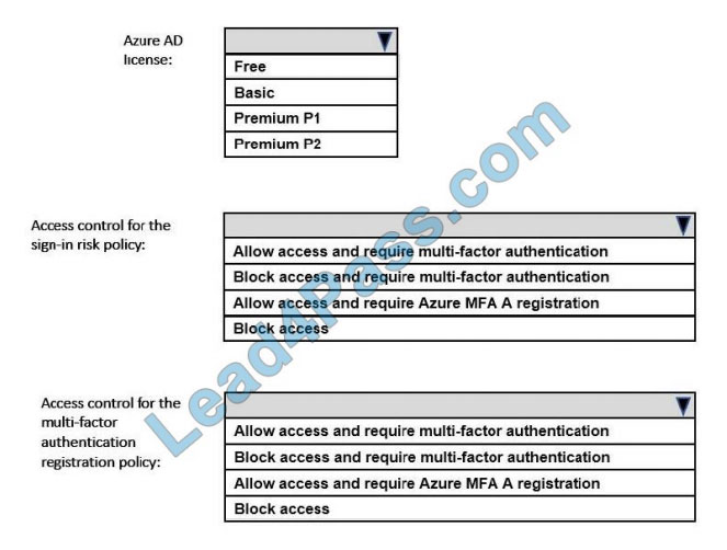 lead4pass az-304 practice test q4