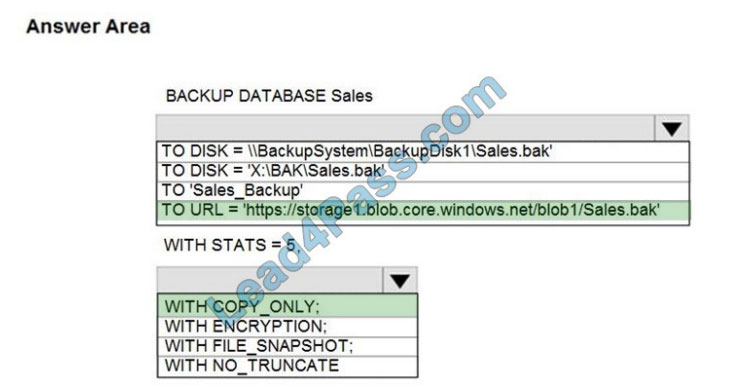 [2021.1] lead4pass dp-300 practice test q5-1