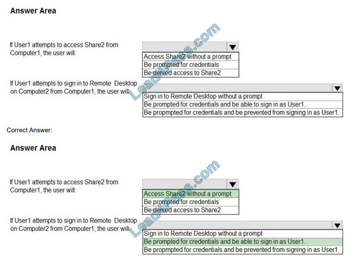 [2021.1] lead4pass md-100 practice test q5