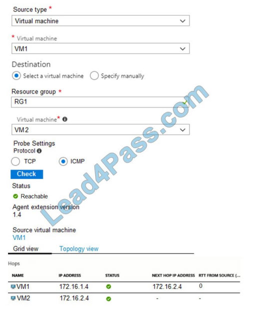 lead4pass az-104 practice test q8-2 -2021