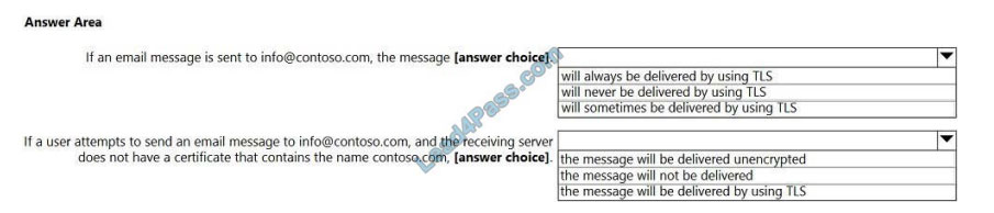 [2021.1] lead4pass ms-203 practice test q9-1