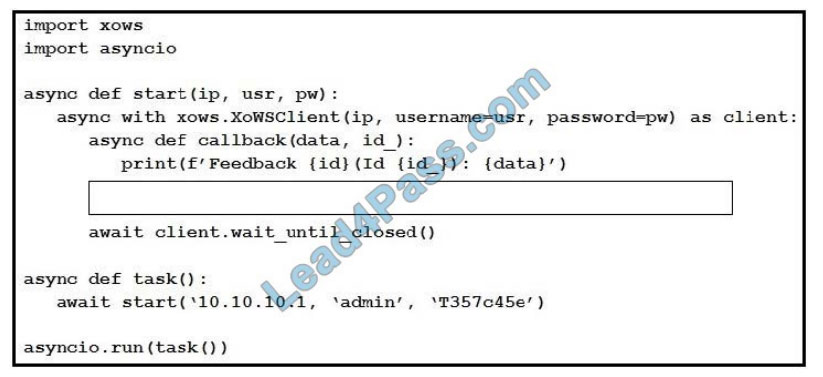 [2021.2] lead4pass 300-835 practice test q13