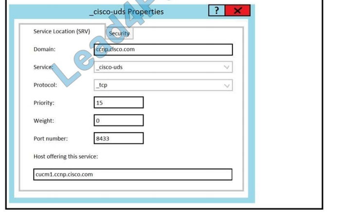 [2021.1] lead4pass 300-810 practice test q6-1