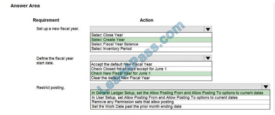 leads4pass mb-800 practice test q1-1