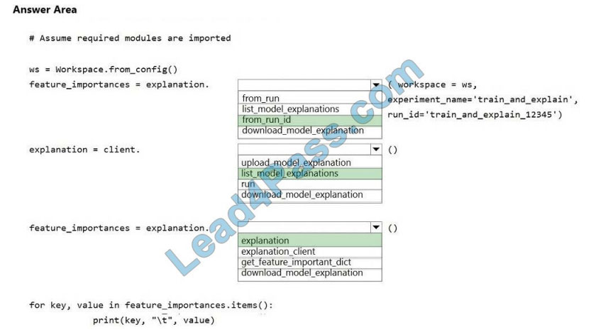 [2021.3] lead4pass dp-100 practice test q1-2