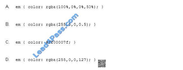 lead4pass 98-375 practice test q12