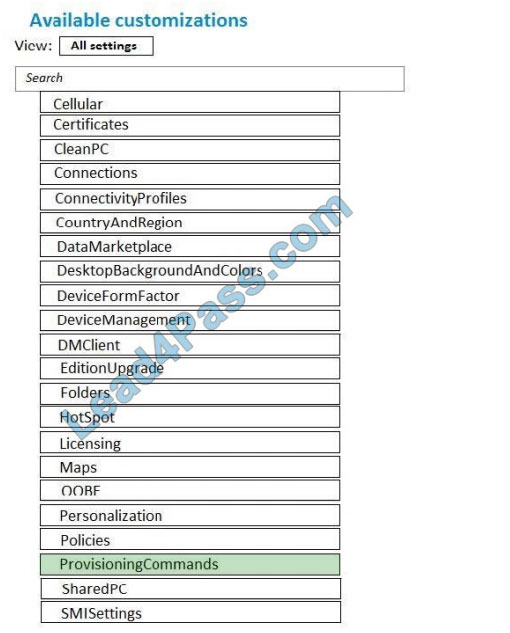 [2021.3] lead4pass md-101 practice test q13-1