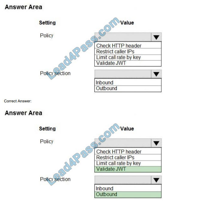 [2021.3] lead4pass az-204 practice test q2