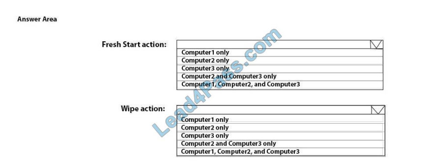 [2021.3] lead4pass md-101 practice test q5-1