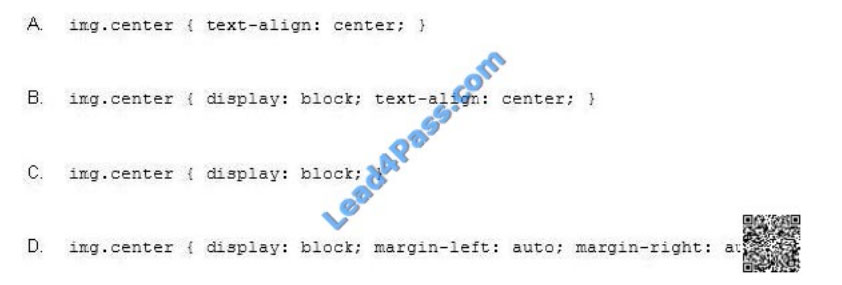 lead4pass 98-375 practice test q5