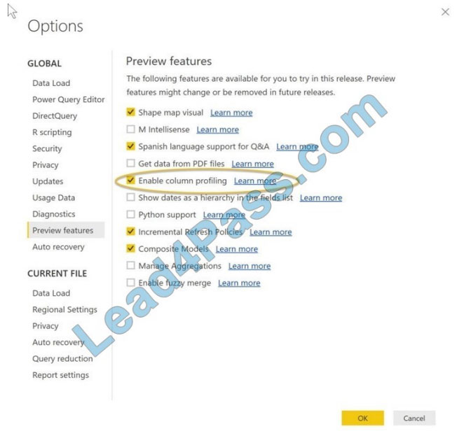 [2021.3] lead4pass da-100 practice test q6-1