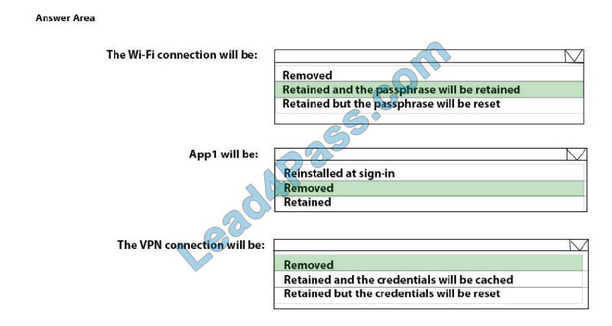 [2021.3] lead4pass md-101 practice test q6-1