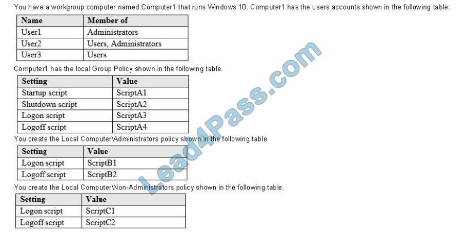 [2021.3] lead4pass md-100 practice test q6