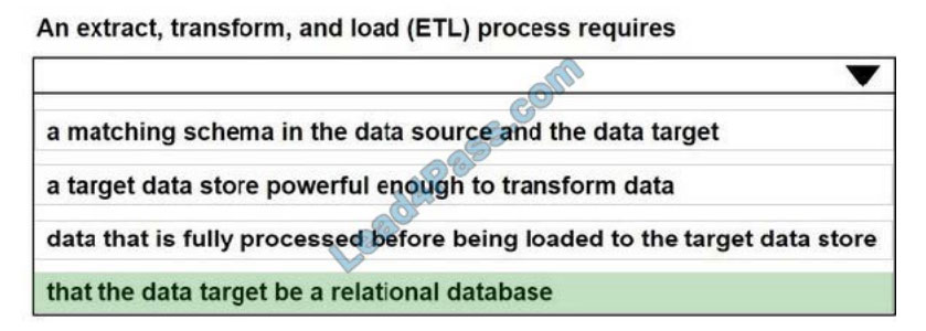 [2021.3] lead4pass dp-900 practice test q8-1