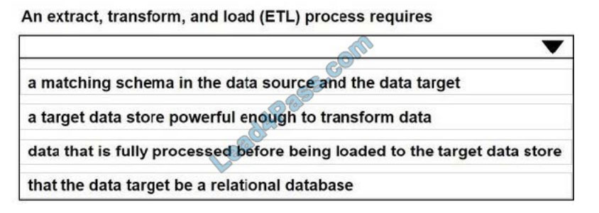 [2021.3] leads4pass dp-900 practice test q8