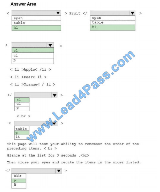 lead4pass 98-383 practice test q9-2