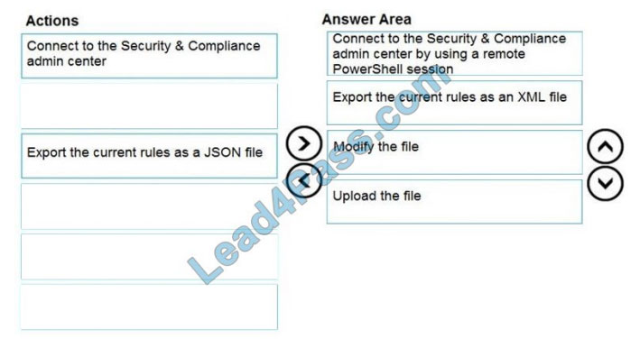 [2021.4] lead4pass ms-203 practice test q1-1