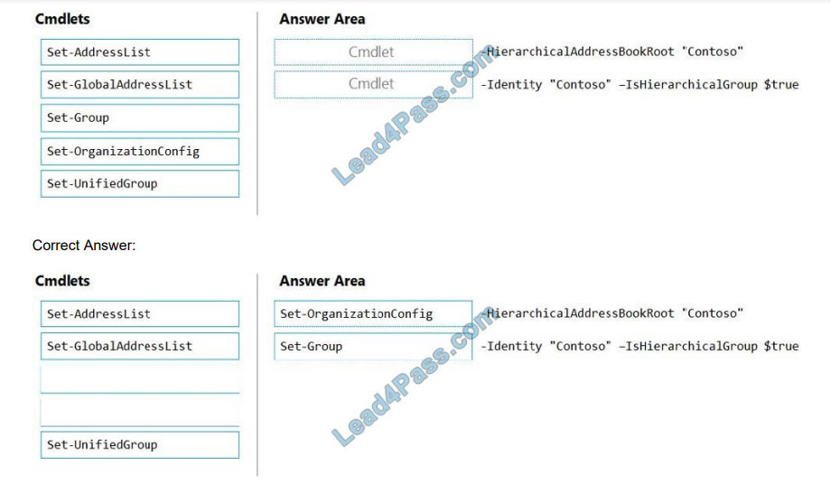 [2021.4] leads4pass ms-203 practice test q7