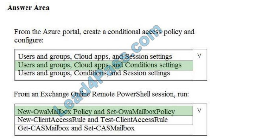 microsoft ms-500 certification exam questions q1-1