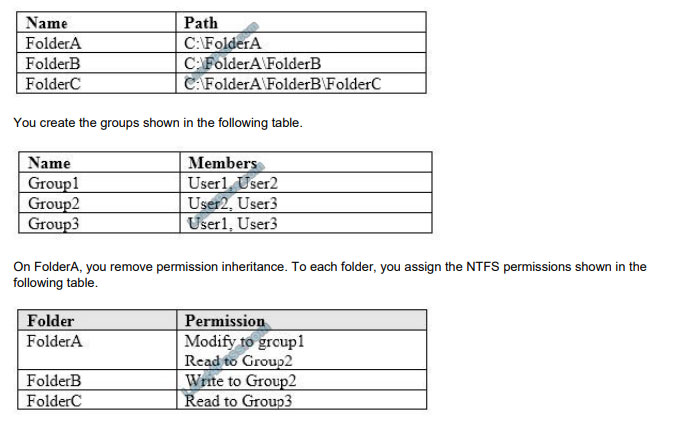 microsoft md-100 certification exam q1