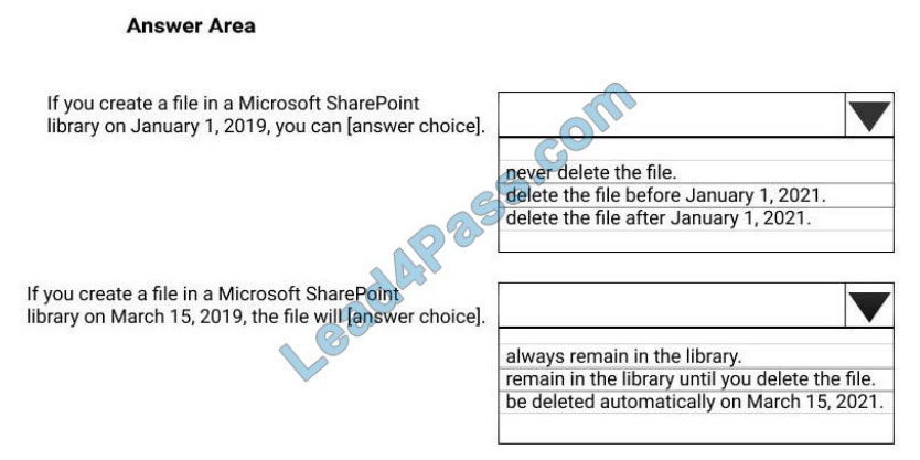 microsoft ms-500 certification exam questions q12-1