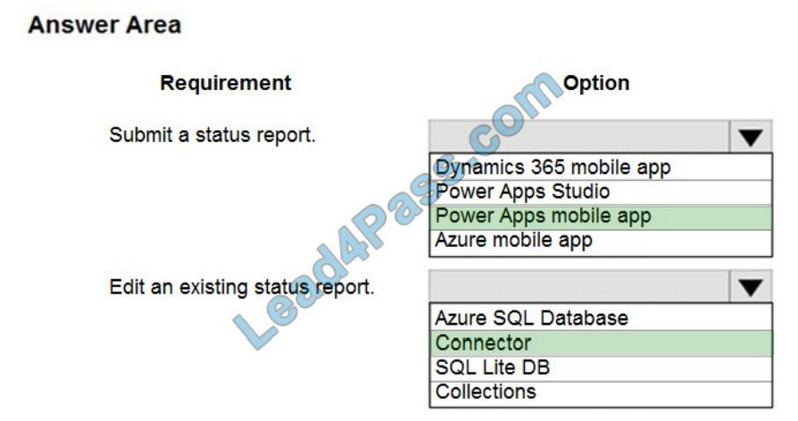 microsoft pl-100 exam questions q2-1