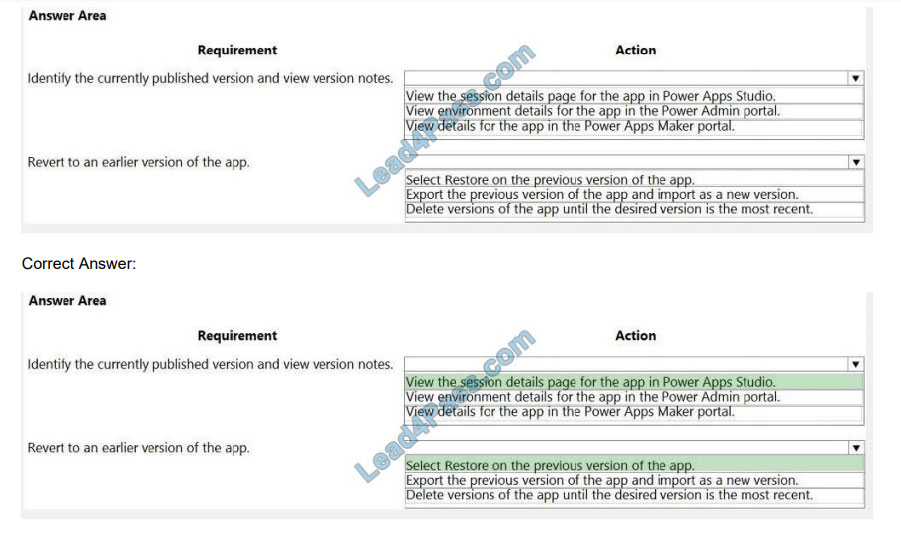 microsoft pl-100 exam questions q5