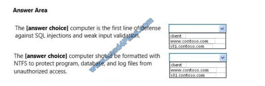 microsoft 98-364 exam questions q9-1