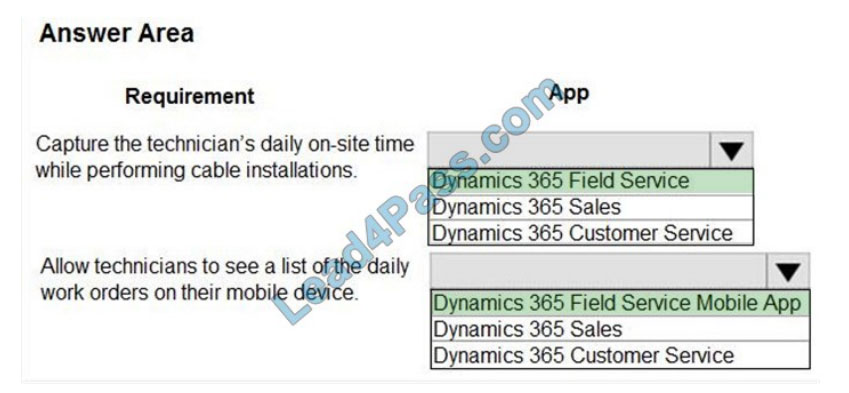 microsoft mb-910 exam questions q10-1